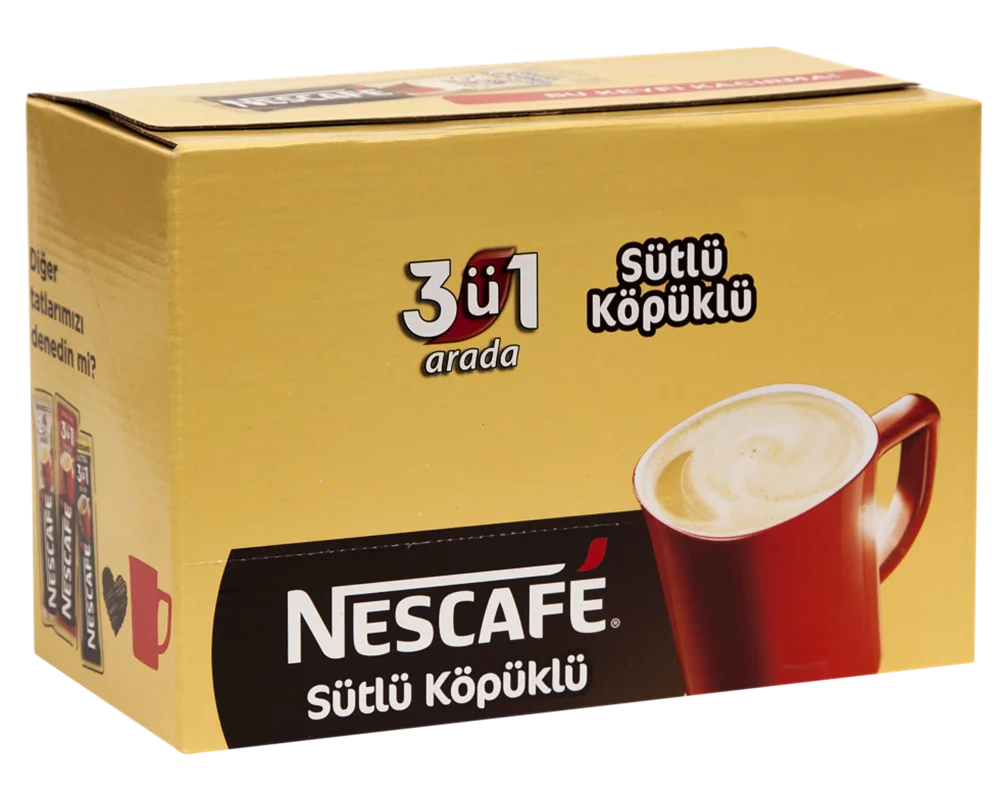 Nescafe 3ü1 Arada Sütlü Köpüklü 56x17,4 g