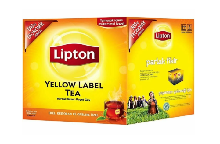 Lipton Yellow Label Bardak Poşet Çay 500 X 2 Gr